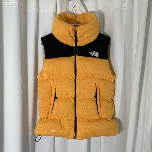 The north face padding vest