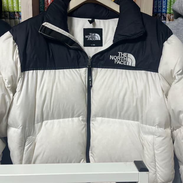 노스페이스 화이트 눕시 정품