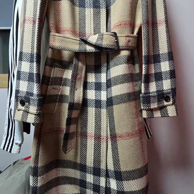 버버리 모직코트