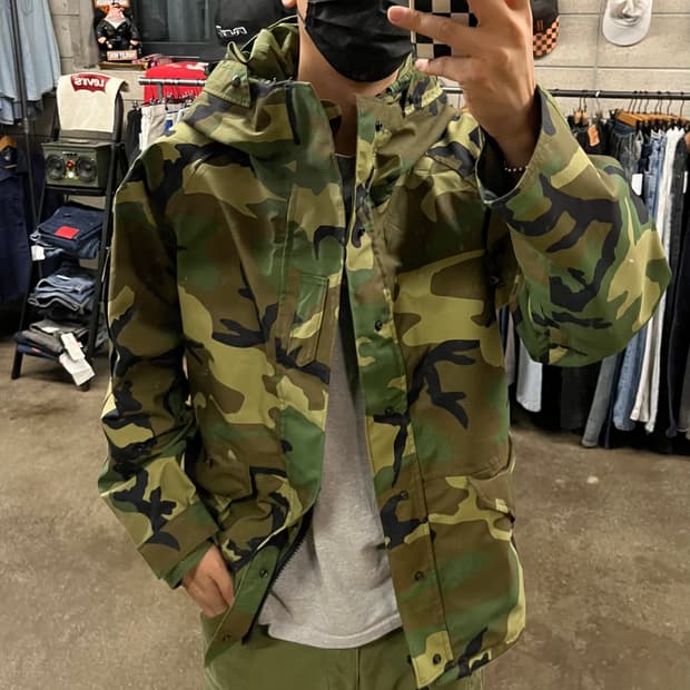 90s 미군 우드랜드 고어텍스 자켓 (M/XS)