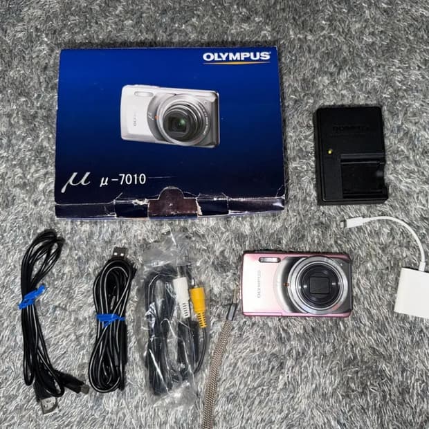 올림푸스 뮤 7010 핑크 (작례⭕️)