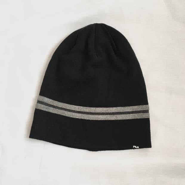 FILA striped beanie