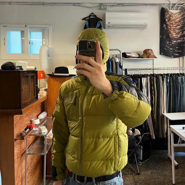 노스페이스 타호 그린