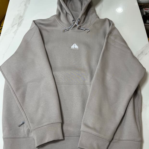 [XXL] 나이키 ACG 써마핏 풀오버 플리스 후드 컬리지 그레이