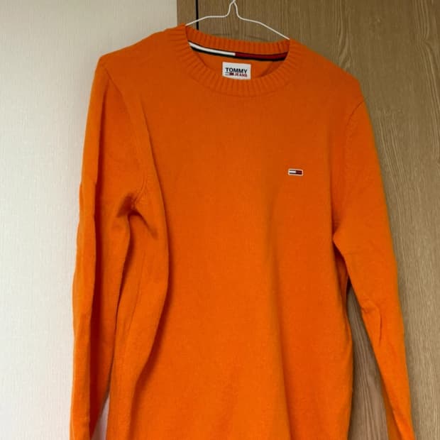 타미진 오렌지 니트 s