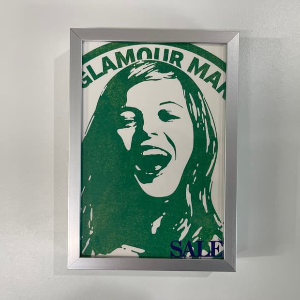 히스테릭글래머 한정판 아트 포토 2번 AD2008 HYSTERIC