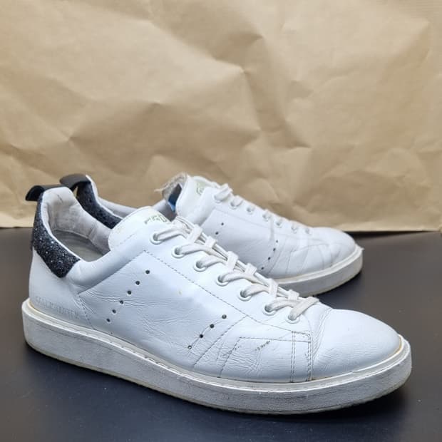 골든구스 스타터 블랙 글리터 스니커즈 270