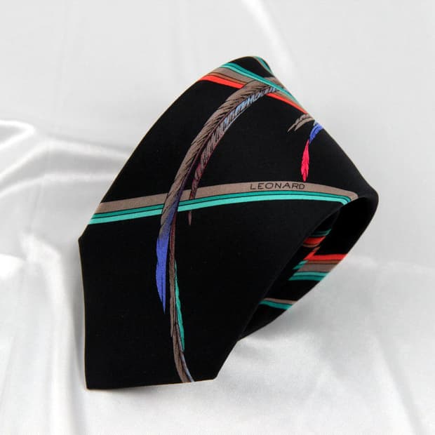 레오나드 7.8cm S등급 프랑스 하이엔드 남자 명품 넥타이