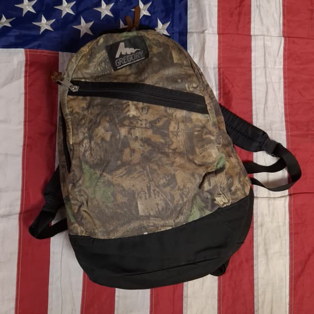 오리지날 미국제조 그레고리 리얼트리 데이백