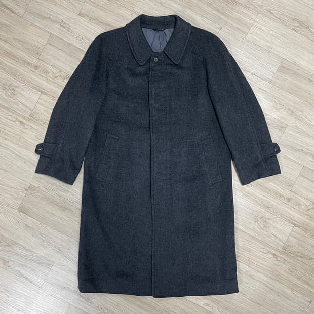 95~100) 폴로 챕스 랄프로렌 차콜 울 싱글 롱코트(RRL&LVC)