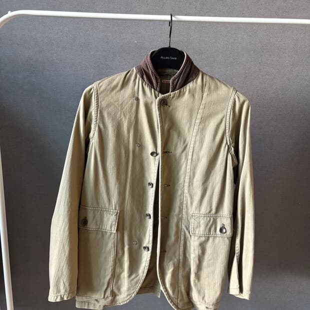 kapital herringbone jacket