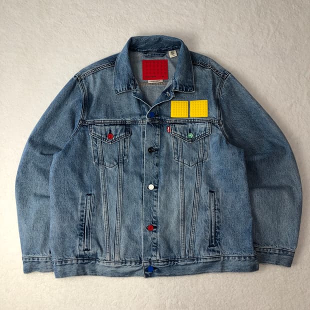 리바이스x레고 한정판 프리미엄 데님자켓 