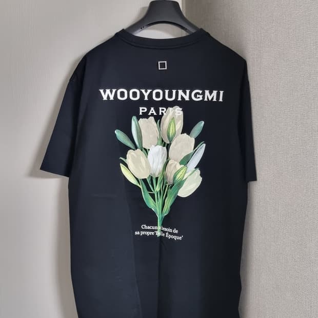 우영미 플라워 반팔티