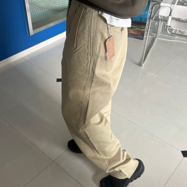 TUCK WIDE TROUSERS ORSLOW 턱 와이드 팬츠