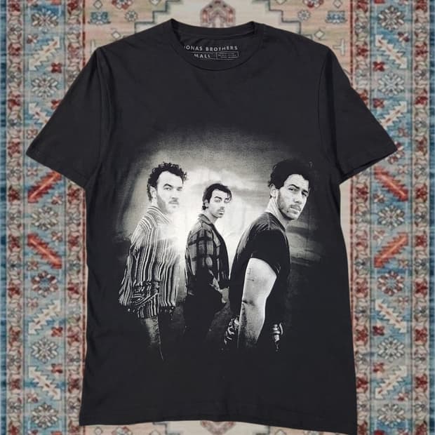 Jonas Brothers 2023 밴드 투어 티셔츠 S