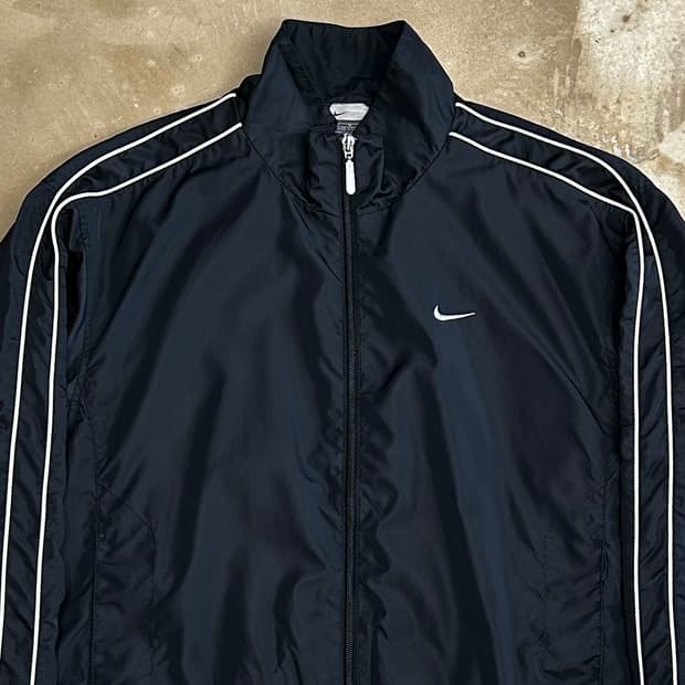 M 나이키 사이드라인 블랙 바람막이