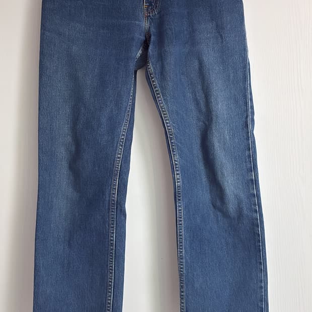 리바이스 607 오랜지탭 스트레이트핏 바지