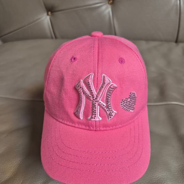 MLB 뉴욕양키스 큐빅 볼캡 여자아동