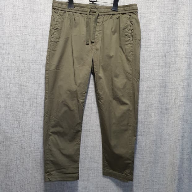 디키즈 남성 코튼 블렌드 밴딩 팬츠 