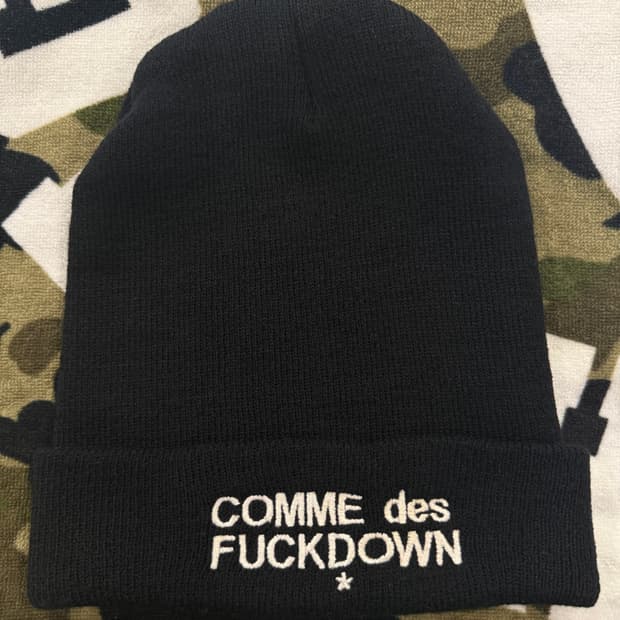 꼼데퍽다운 Comme des fuckdown 비니