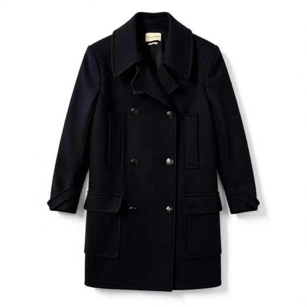 Isabel Marant Etoile 네이비 더블 코트 34