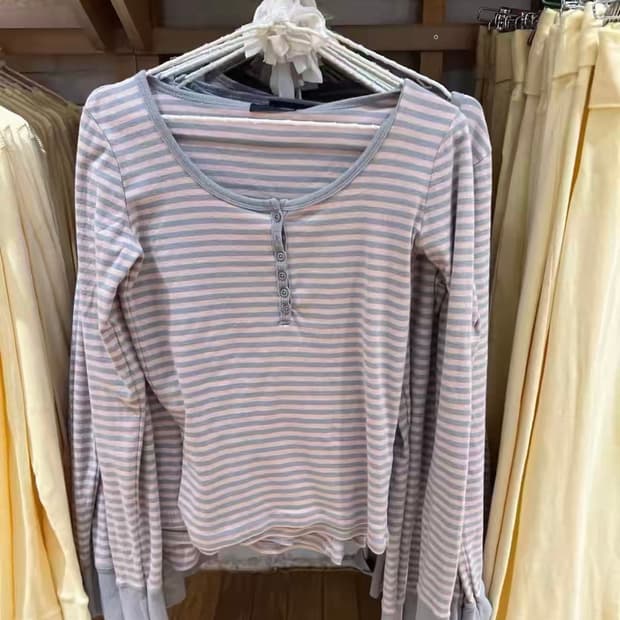 브랜디멜빌 스프라이트 티(핑크그레이)