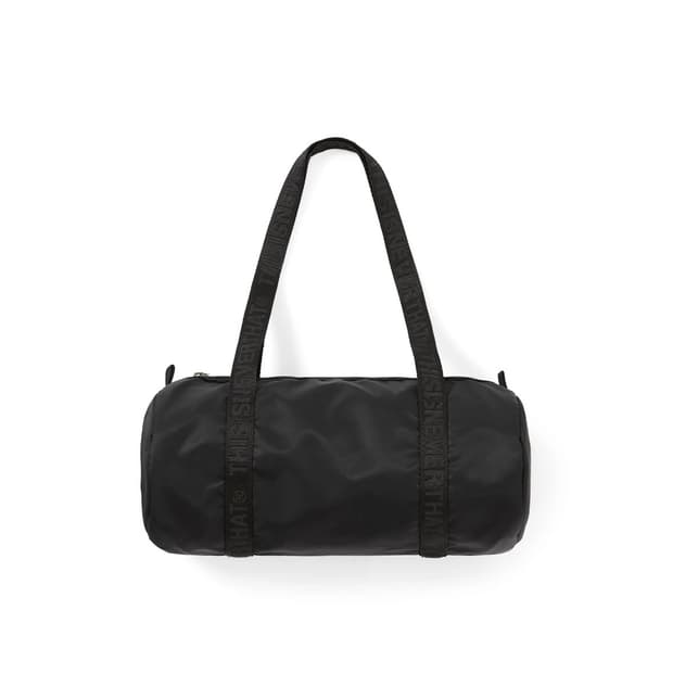 디스이즈네버댓) Light Duffle Bag BK S