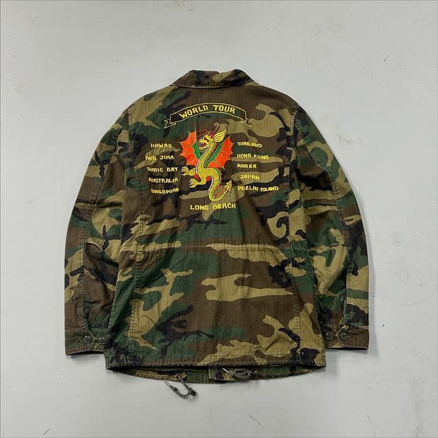 알파인더스트리 우드랜드 월드투어 필드자켓 