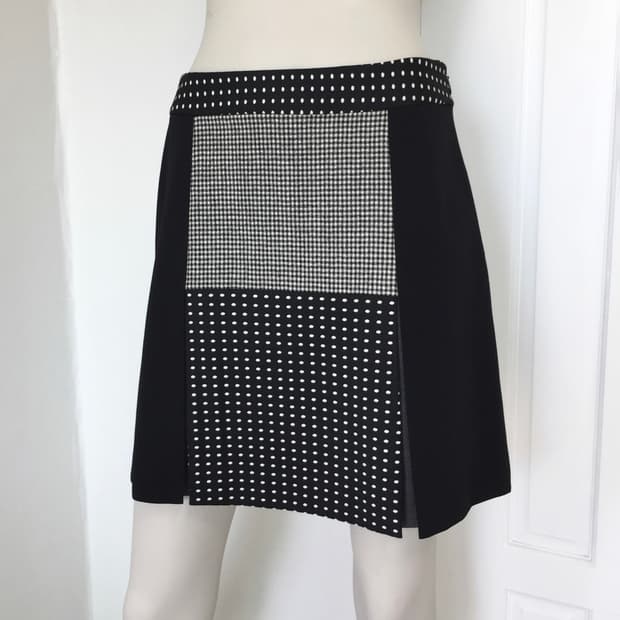 Moschino Cheap & Chic Polka Dot Skirt