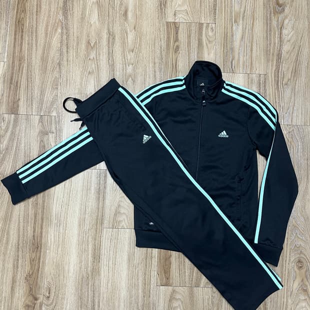 아디다스 져지 트레이닝 세트 우먼스