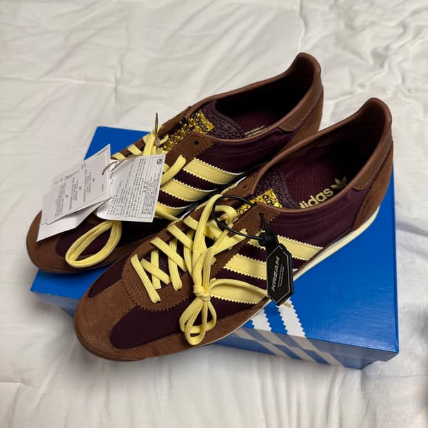  (W) 아디다스 SL 72 OG 마룬 올모스트 옐로우 (새상품)