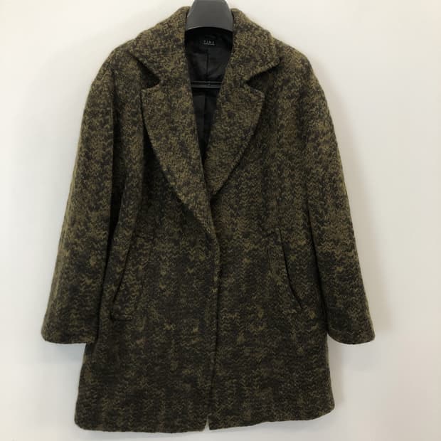 TIME 타임 한섬 모헤어혼방 오픈형코트 FREE