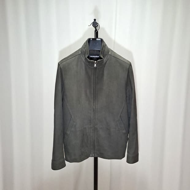 (택포) 레노마 22FW 이태리 스웨이드 양가죽 자켓 100 B655