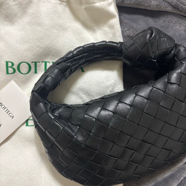 보테가베네타 조디백 미니 블랙 은장