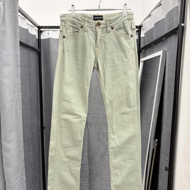 엠포리오 아르마니 어드저스터블 데님 팬츠