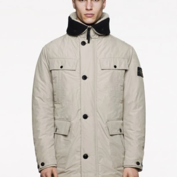 스톤아일랜드 프리마로프트 롱패딩(M_오케이몰정품)