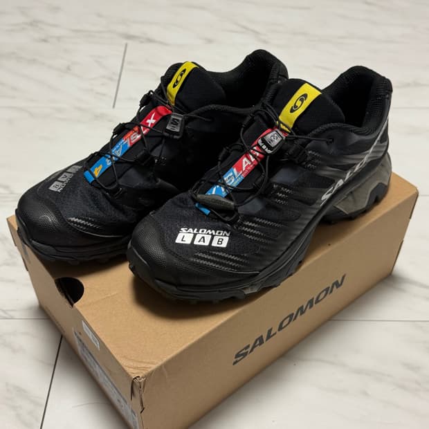 살로몬 xt-4 블랙 실버 메탈릭 (245) 최상급