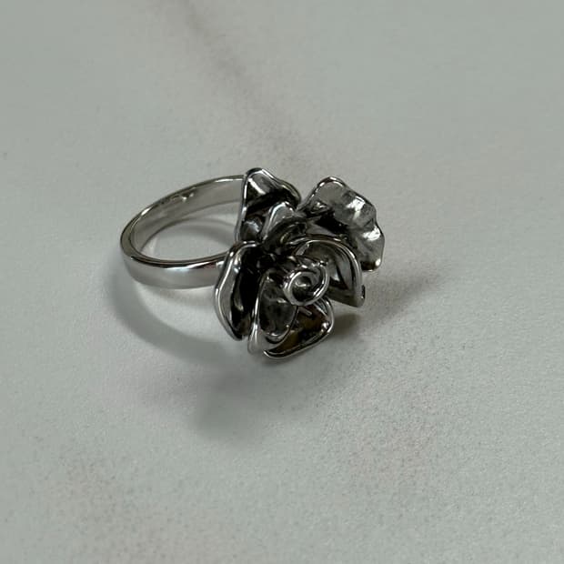 Silver925 rose ring 