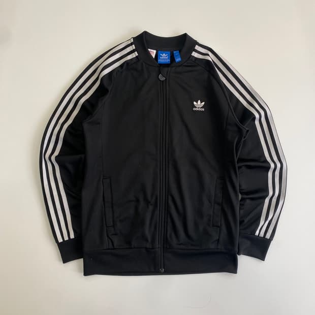 [79] Adidas 슈퍼스타 트랙탑 져지(검흰)