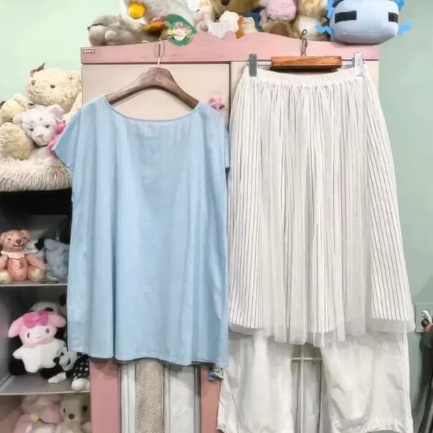 카모메 빈티지 코디