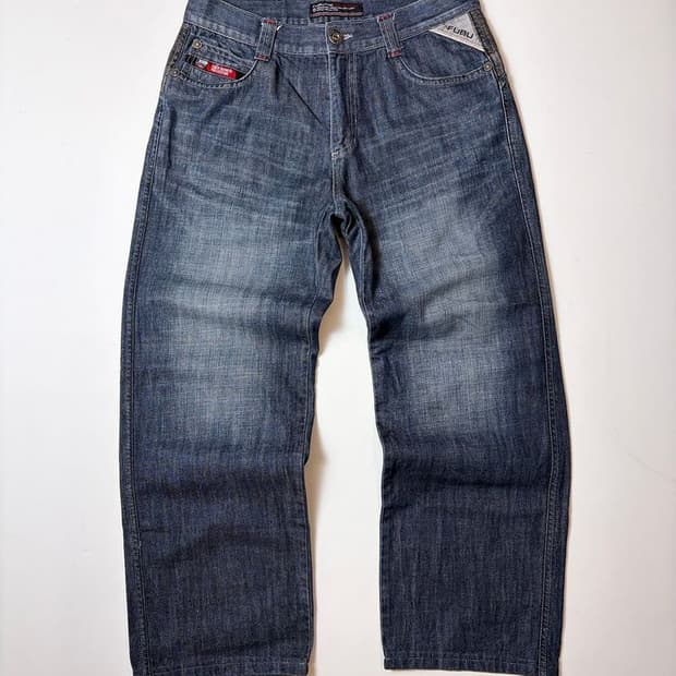 푸부 FUBU 90's Y2K 워시드 데님 팬츠 PN9426