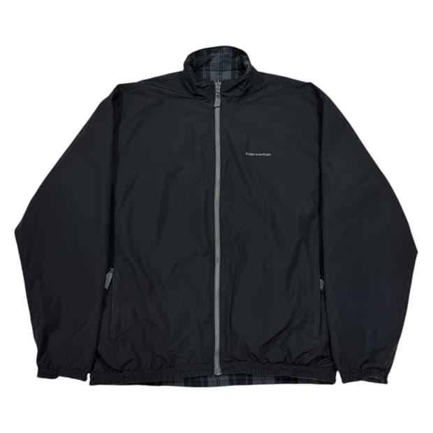 디스이즈네버댓 리버서블 팀 자켓 블랙 체크