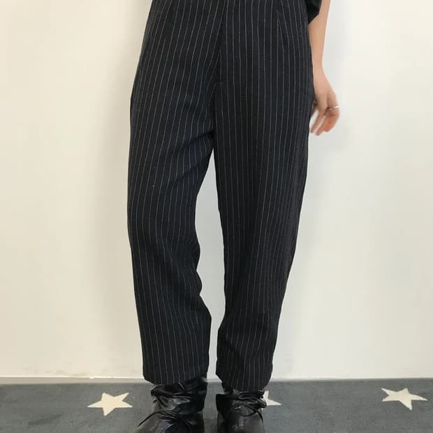 Freak's Store Pinstripe Wide Slacks