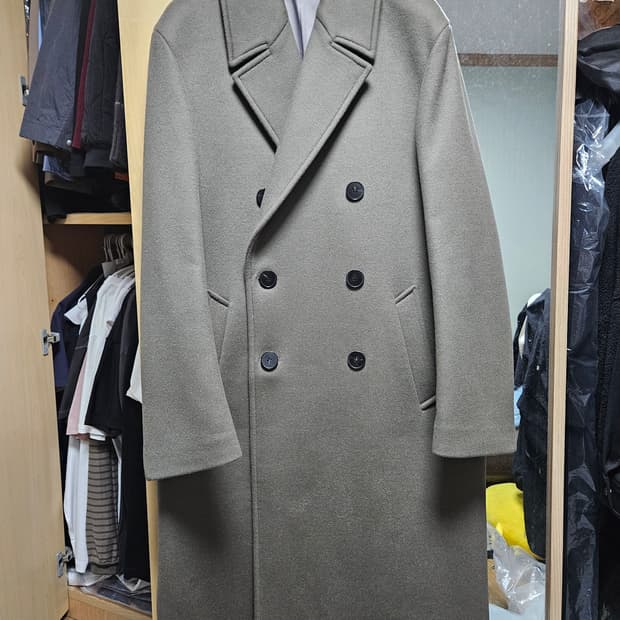 마마가리 더블 코트 캐시미어30