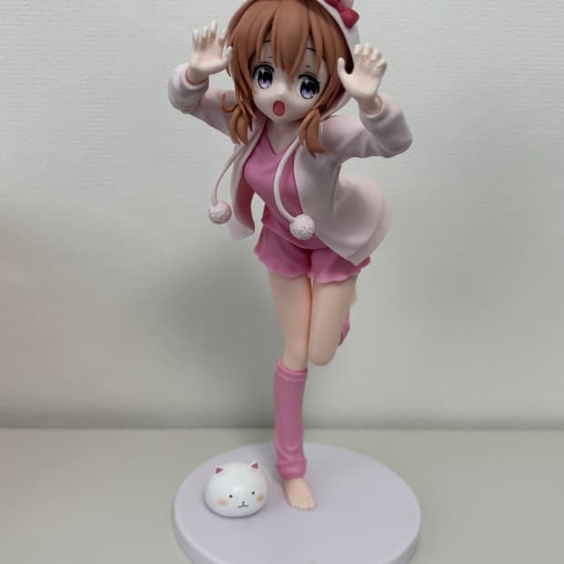 주문토끼 세가 루미나스타 호토 코코아 피규어 미소녀 핑크