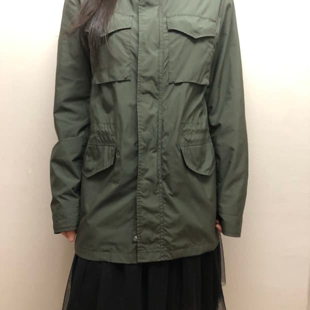 빈티지 카키 포켓 자켓