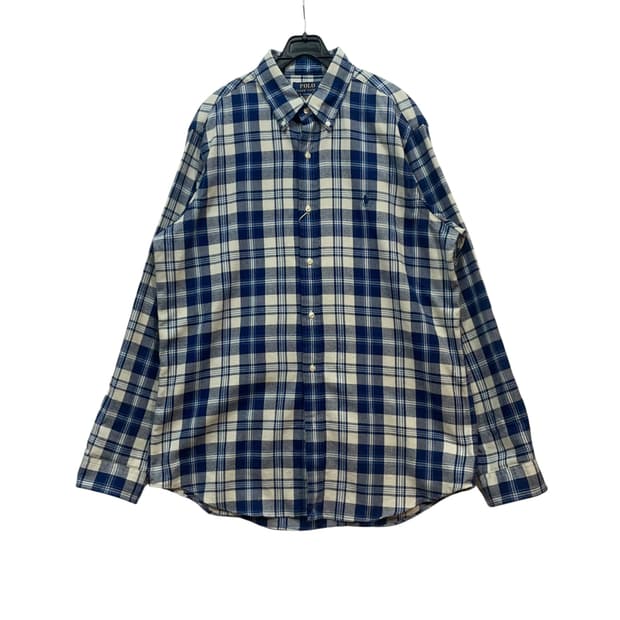 Polo Ralph Lauren Blue Plaid Button-Down