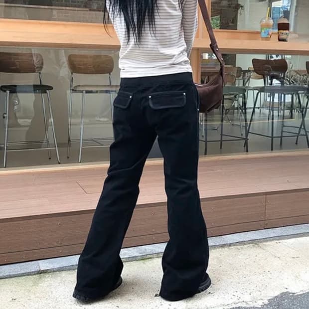 ootj 부츠컷 팬츠