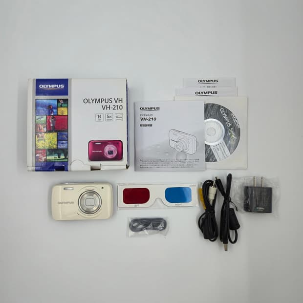 [미사용] 올림푸스 OLYMPUS VH-210 빈티지 디지털 카메라