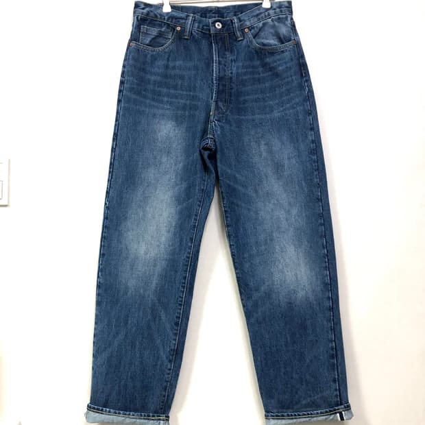 아웃스탠딩 남성 일자핏 셀비지 데님팸츠 청바지 30 _ 라이트인디고